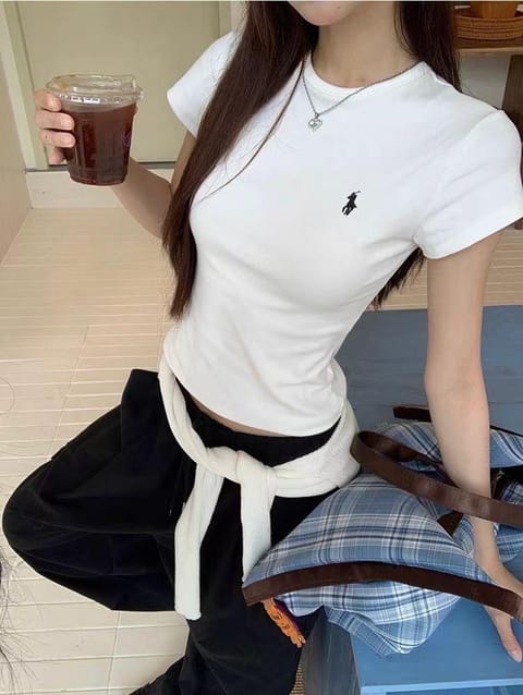 Polo Embroidered Tee